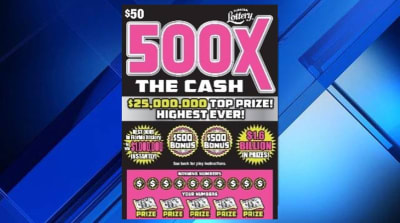 Florida Lottery makes history with new, $50 scratch-off game