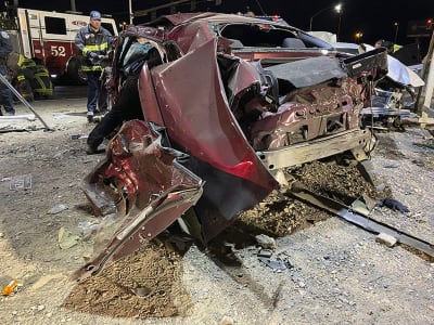 Driver was behind wheel at time of Texas Tesla crash, NTSB says