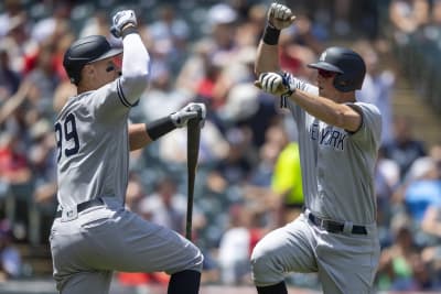 Jose Trevino, Josh Donaldson, Anthony Rizzo homer vs. Orioles