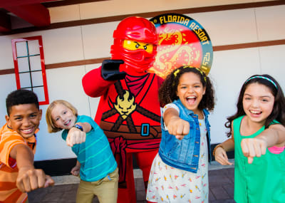 Lego ninjago legoland set top