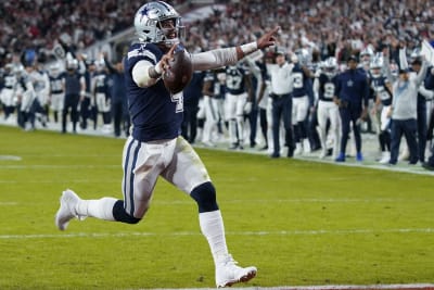 Streak stop: Dalton's 3 TDs lift Cowboys past Vikings 31-28