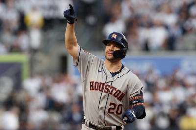 Meyers hits pair of 3-run HRs and Astros go deep 4 times to beat Yankees  9-7 for a 4-game split