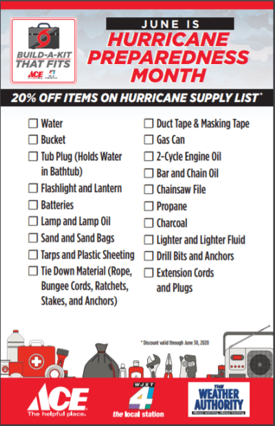 Hurricane season begins: Time to Build-A-Kit That Fits