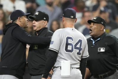 Yankees coach ejected for 'funniest moment of the season' with MLB