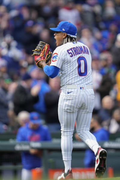 Marcus Stroman: Chicago Cubs pitcher meets 8-year-old fan