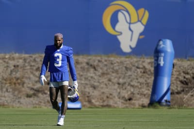Rams receivers in flux Woods tears ACL Beckham practices
