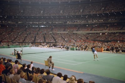 More Spectacle Than Sport: Remembering The 'Battle of the Sexes' At The  Astrodome – Houston Public Media