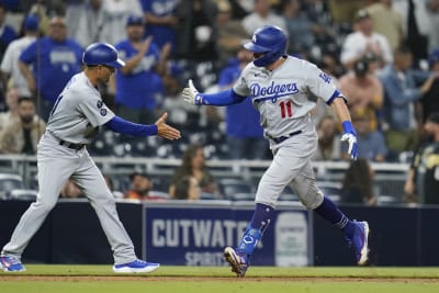 Pollock's homer sends Dodgers to 5-3 win over Padres in 16