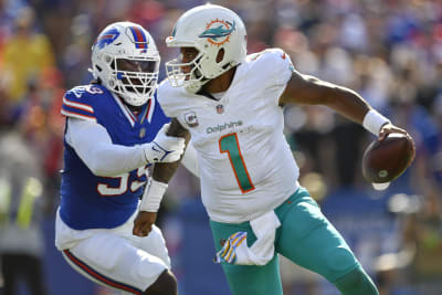 High-scoring Dolphins travel to face division rival Buffalo Bills, where  Miami has lost 7 in a row