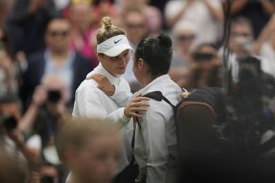 Marketa Vondrousova is Wimbledon's first unseeded female champion after  beating Ons Jabeur