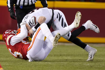 Bengals QB Joe Burrow was on Chiefs DT Chris Jones' mind, and tackling  dummies, during 2022 offseason - A to Z Sports