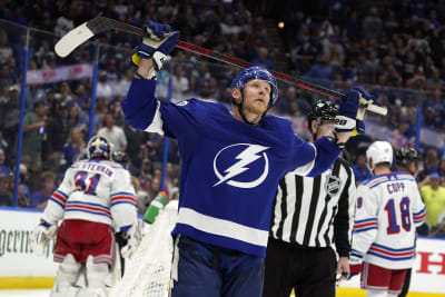 Tampa Bay Lightning Ondrej Palat 18 Home 2022 Stanley Cup Final