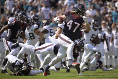 No. 2 pick C.J. Stroud struggles in his preseason debut as the Texans beat  the Patriots 20-9