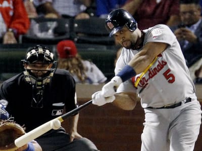 Jun 21, 2007 - ALBERT PUJOLS and his son A.J. News Photo