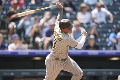 August 4 2021: Colorado Rockies outfielder Connor Joe (9) during