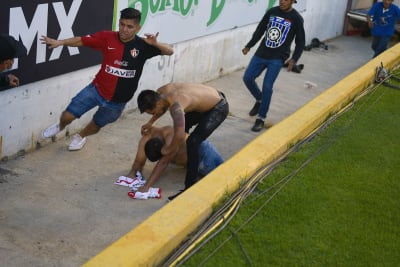 At least 22 injured in brawl at soccer match in Mexico