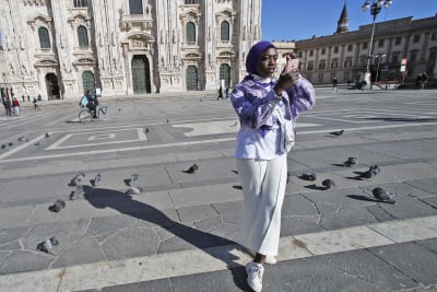 Italy: Teen in Hijab Aims to Be TikTok 'Afro-Influencer