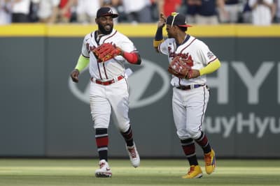 Marcell Ozuna and his wife crushed home runs on the same night