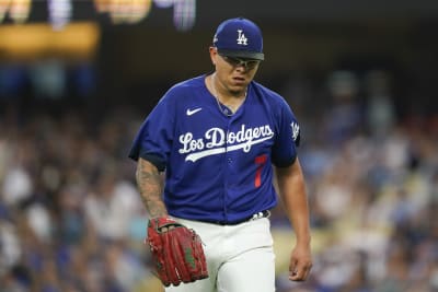 Celebrities attend the Los Angeles Dodgers v Chicago White Sox