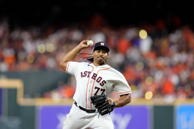 Astros' Luis Garcia puts 'rock the baby' pitch to sleep after MLB's latest  rule change