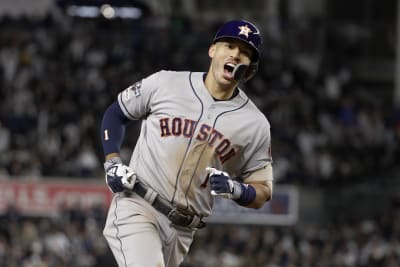 Houston Astros on X: Carlos Correa's #Astros road jersey is ready. He will  wear number 1.  / X