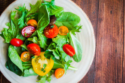 Mixed Green Salad with Dijon Vinaigrette Recipe 