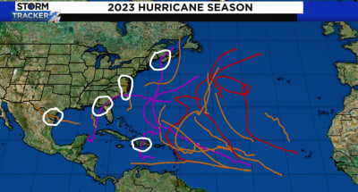 Saison des tempêtes, Texas, 2024