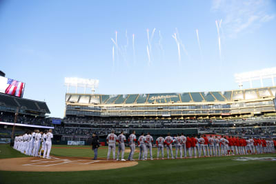 Shohei Ohtani strikes out 10 in Angels' opening loss to A's