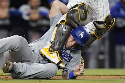 Pollock's homer sends Dodgers to 5-3 win over Padres in 16