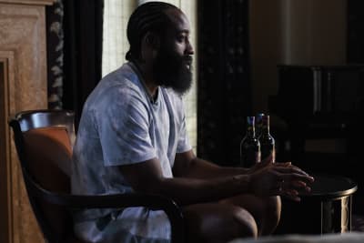 Sixers Star James Harden Puts the Beard on the Bottle