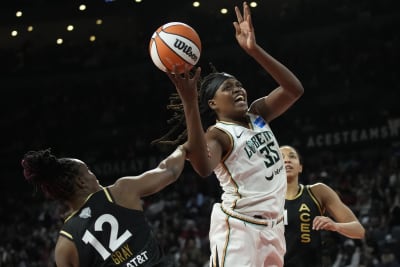 Aces rout Liberty 104-76, take 2-0 series lead in WNBA Finals