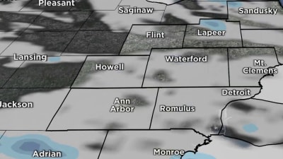 Cold front brings chilly temperatures, chance of snowflakes midweek in  Metro Detroit