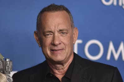 Tom Hanks and Wilson Reunite for Cleveland Guardians' First Pitch