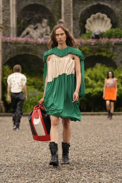 Louis Vuitton Staged Their Cruise 2024 Collection on an Island