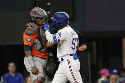 Rangers' Marcus Semien Was Bizarrely Tagged Out By the Batting