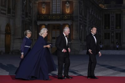 France is rolling out the red carpet for King Charles III's three