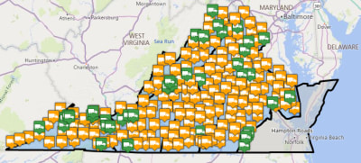 Vdot Snow Plow Map Here's How To Track The Nearest Snowplow In Your Area