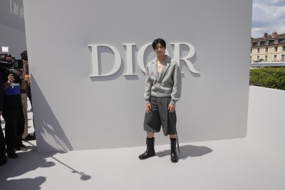 About Music on X: Cha Eunwoo at Dior Men's Summer 2024 Fashion Show in  Paris.  / X