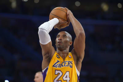 Kobe Bryant's daughter Natalia tosses first pitch on 'Lakers Night