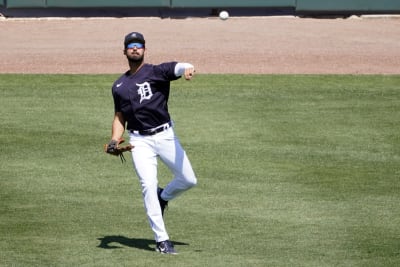 Detroit Tigers star outfield prospect Riley Greene leaves spring training  game with apparent injury