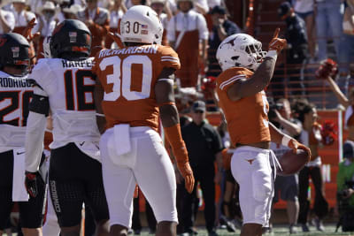 College Football Scores: Texas Rallies to Shock No. 7 Oklahoma - The New  York Times