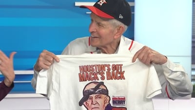Original Houston Astros Mattress Mack Return Of The Mack T-shirt