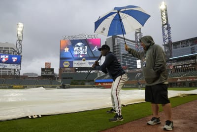 Astros-Phillies postponed by rain; World Series Game 3 moved to