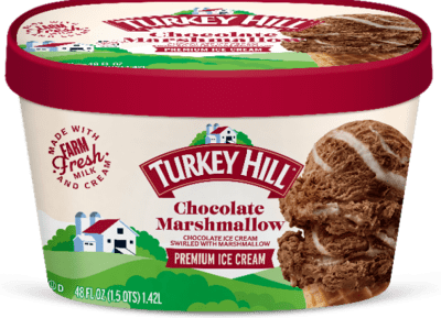 Some containers of Turkey Hill's Chocolate Marshmallow ice cream recalled  because it may contain peanuts