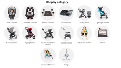 Target car seat promotion top