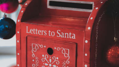 Tis Your Season  Letters for Santa Mailbox Christmas Decoration