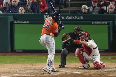 Astros throw no-hitter against Phillies in Game 4 of World Series