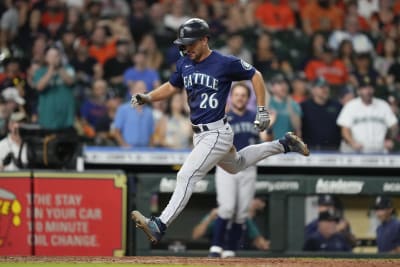 Adam Frazier's two-run triple, 04/16/2021