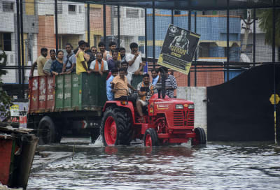 Heavy rains leave at least 12 dead before storm Michaung makes landfall on  India's southeast coast