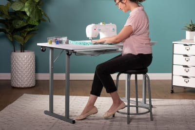 Transform Your Crafting Space With $69 Off This Foldable Sewing Table